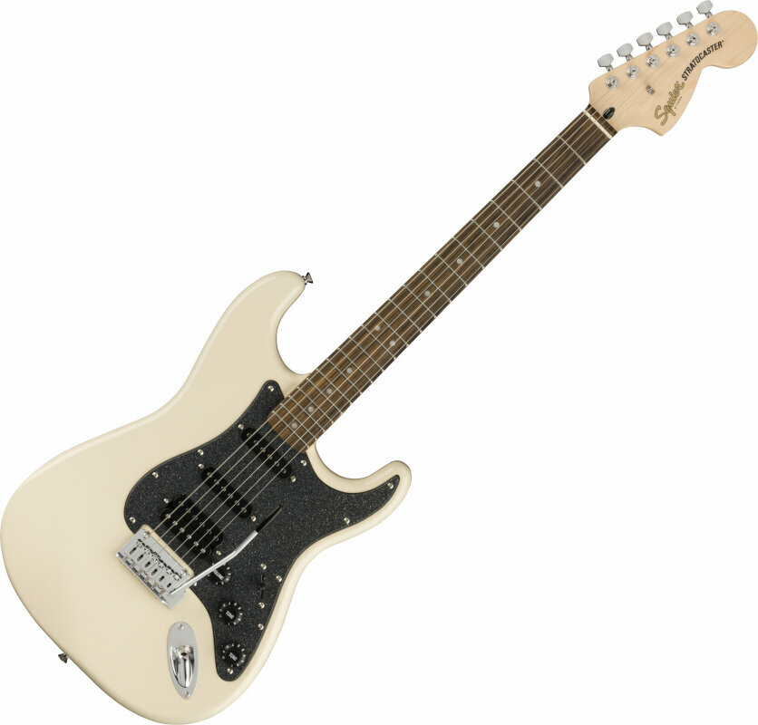 Elektriska gitarrer Fender Squier FSR Affinity Series Stratocaster HSS LRL Olympic White