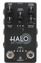 Gitarreneffekt Keeley Halo Andy Timmons Dual Echo Gitarreneffekt
