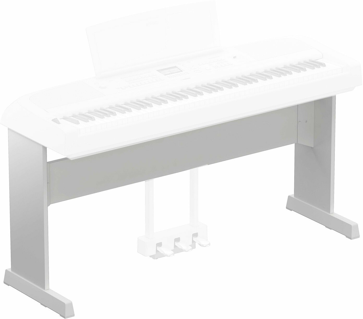 Houten keyboardstandaard Yamaha L-300 Wit