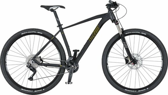 Hardtail bicykel 4Ever Victory Shimano Deore RD-M5120 2x10 Black/Yellow M - 1