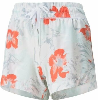 Pantalones cortos Puma W Nassau Short Bright White/Hot Coral XS Pantalones cortos - 1