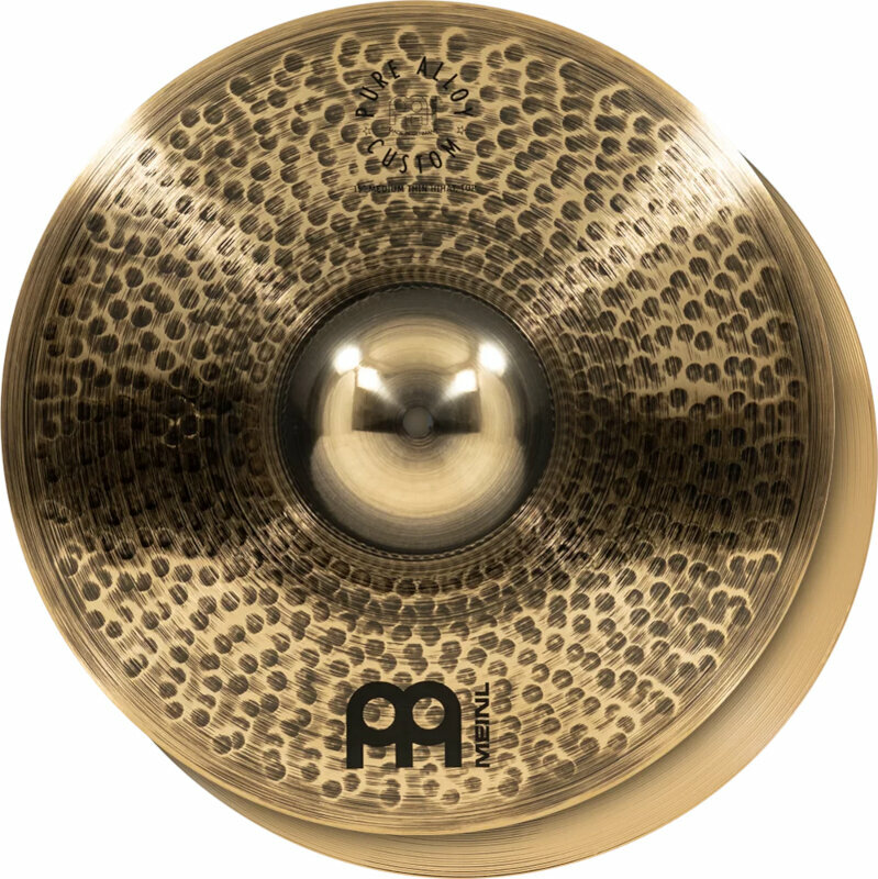 Hi-Hat bekken Meinl Pure Alloy Custom Medium Thin Hi-Hat bekken 15"