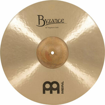 Crash Cymbal Meinl Byzance Traditional Polyphonic Crash Cymbal 18" - 1