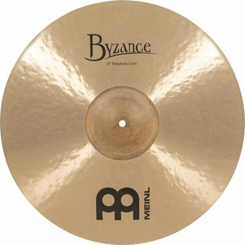 Crash Cymbal Meinl Byzance Traditional Polyphonic Crash Cymbal 19" - 1