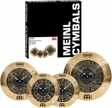 Cymbal Set Meinl Classics Custom Dual Complete 14"/ 16"/ 20" Cymbal Set - 1
