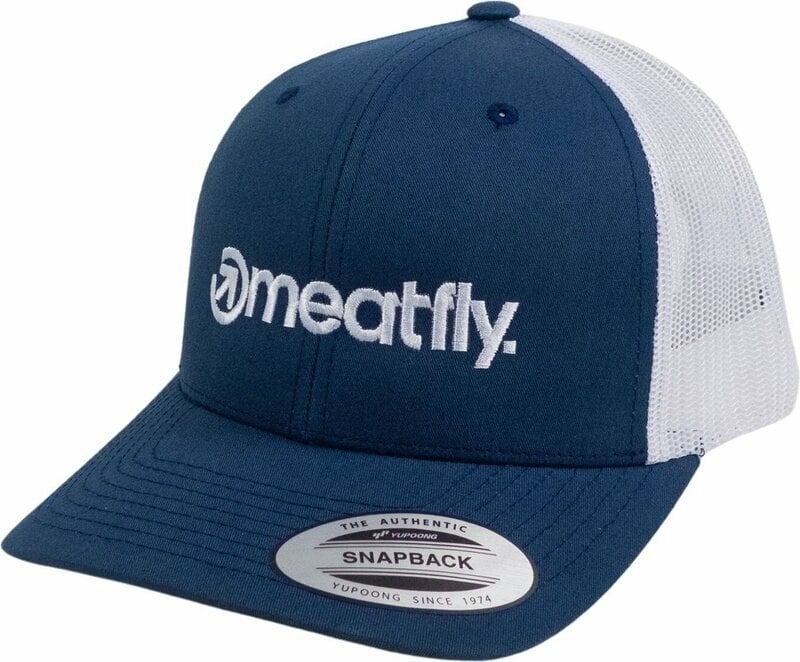 Baseball Cap Meatfly Logo Trucker Navy/White Baseball Cap