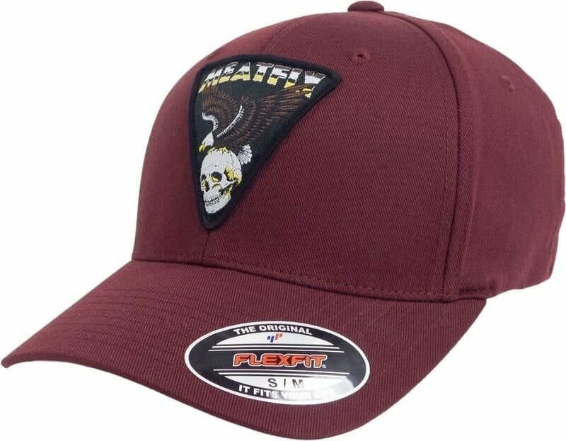 Καπέλο Meatfly Raptor Flexfit Maroon S/M Καπέλο