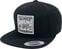 Καπέλο Meatfly Flanker Snapback Black/Black Καπέλο