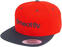 Cappello da baseball Meatfly Flanker Snapback Red/Black Cappello da baseball