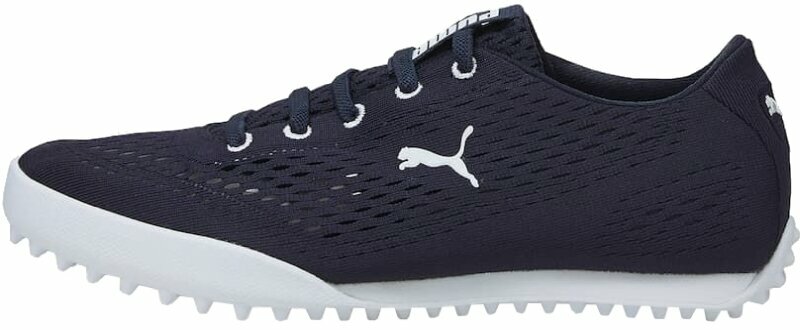 Dámske golfové topánky Puma Monolite Fusion Slip/On Navy Blazer/Puma White 42,5