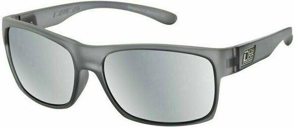 Lifestyle Glasses Dirty Dog Furnace 53565 Satin Xtal Black/Grey/Silver Mirror Polarized M Lifestyle Glasses - 1