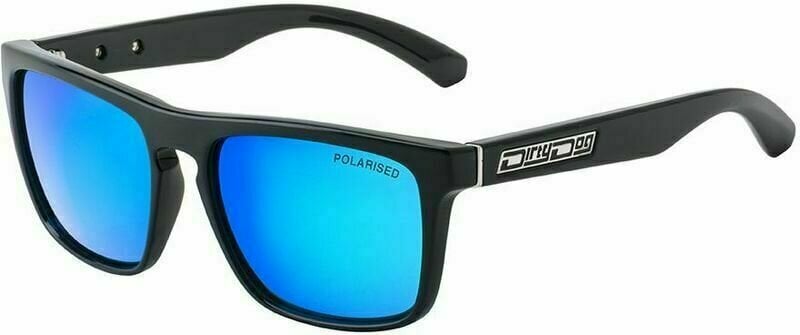 Lifestyle okulary Dirty Dog Monza 53267 Black/Green/Ice Blue Mirror Polarized Lifestyle okulary