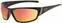 Lifestyle Glasses Dirty Dog Stoat 53321 Black/Grey/Red Fusion Mirror Polarized Lifestyle Glasses