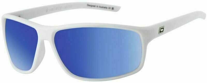 Gafas Lifestyle Dirty Dog Zero 53653 Satin White/Grey/Blue Mirror Polarized Gafas Lifestyle
