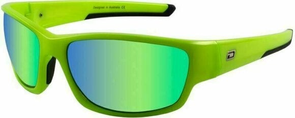 Óculos de desporto Dirty Dog Chain 58071 Fluro Green/Green Fusion Mirror Polarized - 1