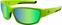 Óculos de desporto Dirty Dog Chain 58071 Fluro Green/Green Fusion Mirror Polarized