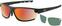 Спортни очила Dirty Dog Evolve X2 58083 Satin Black/Grey/Red Fusion Mirror Polarized