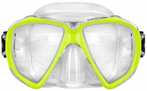Diving Mask Aropec Hornet Clear/Yellow - 1