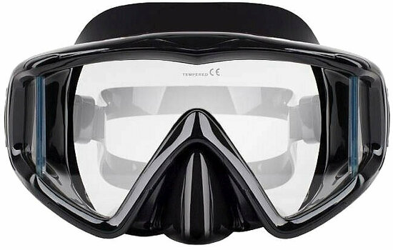 Maska za potapljanje Aropec Admiral Black Transparent Maska za potapljanje - 1