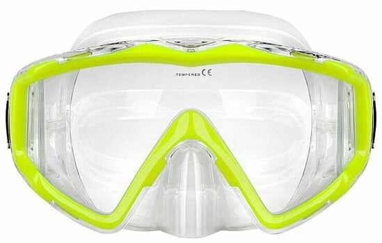 Diving Mask Aropec Admiral Clear/Yellow - 1
