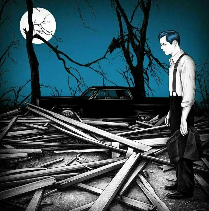Vinyl Record Jack White - Fear Of The Dawn (Blue Vinyl) (Limited Edition) (LP)