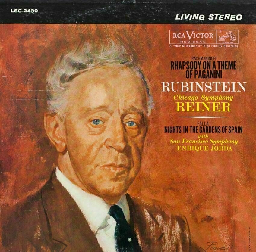 Płyta winylowa Arthur Rubinstein - Rachmaninoff: Rhapsody on a Theme of Paganini/Falla: Nights in the Gardens of Spain (LP)