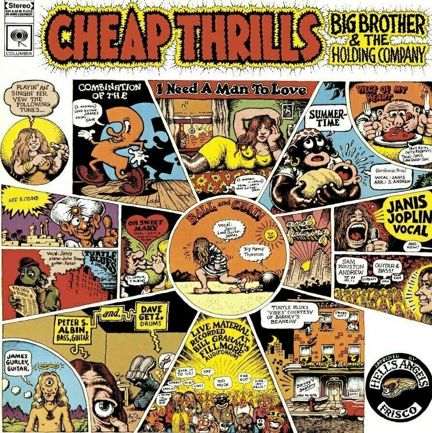 Vinylplade Big Brother & The Holding - Cheap Thrills (2 LP)