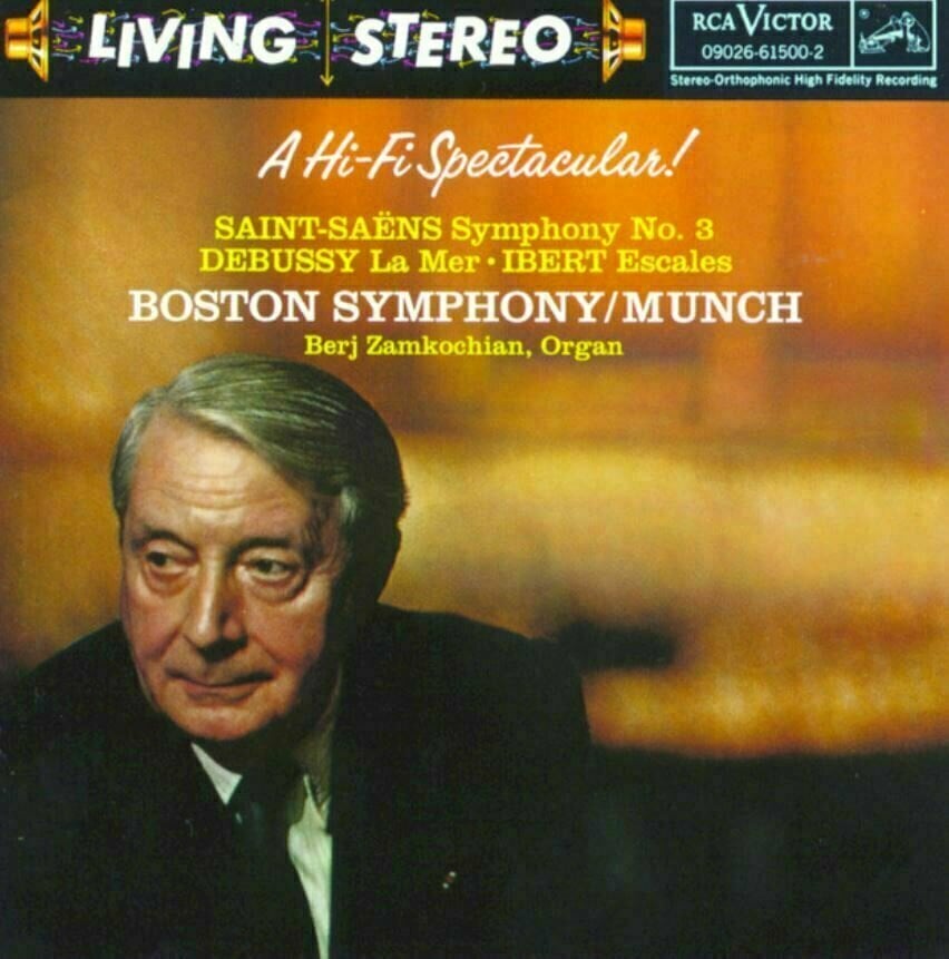 Disque vinyle Charles Munch - A Stereo Spectacular/ Saint Saens: Symphony No.3 (LP)
