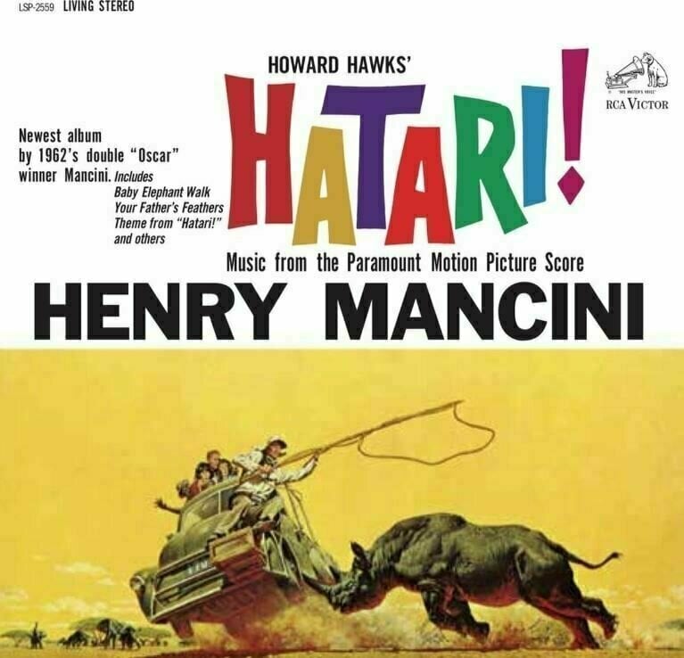 LP Henry Mancini - Hatari! - Music from the Paramount Motion Picture Score (2 LP) (200g) (45 RPM)
