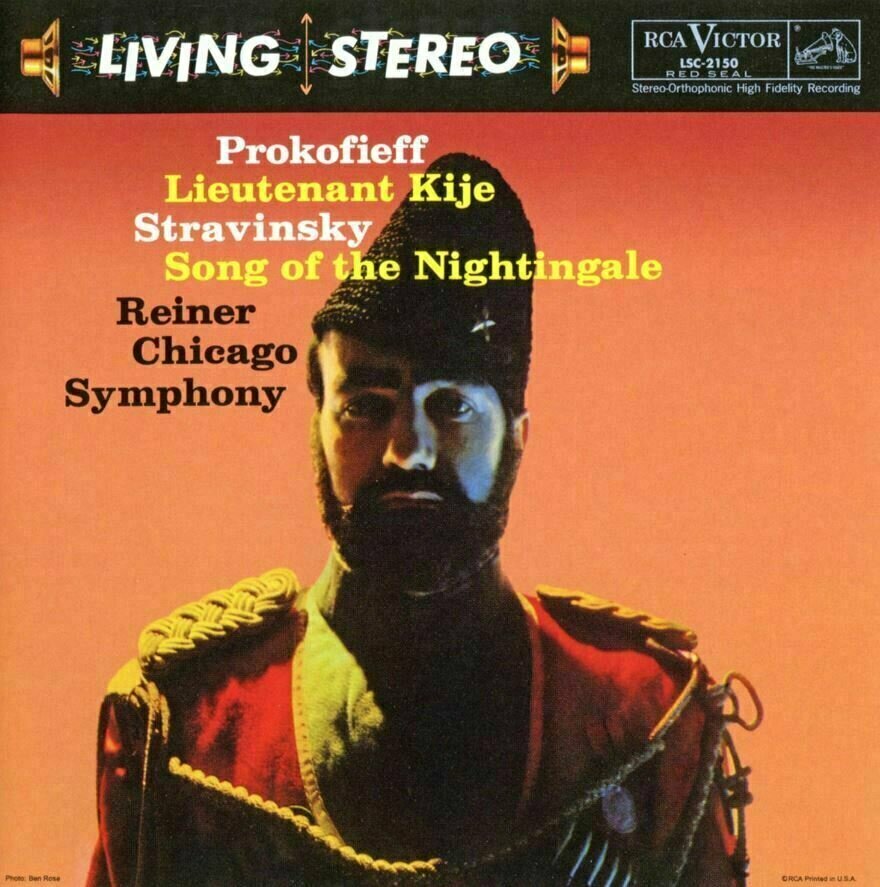 Vinyylilevy Fritz Reiner - Prokofiev: Lieutenant Kije/ Stravinsky: Song of the Nightingale (LP)
