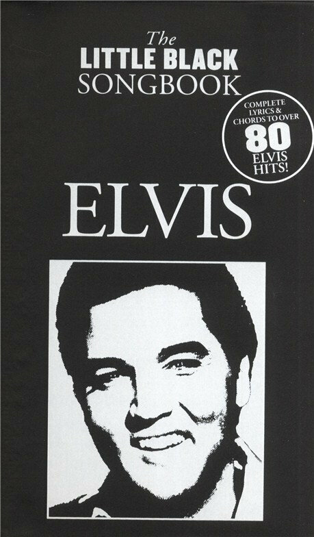 Partitura para guitarras y bajos The Little Black Songbook Elvis