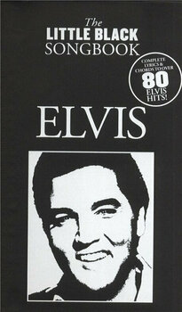 Gitár és basszusgitár kották The Little Black Songbook Elvis - 1