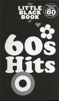 Gitár és basszusgitár kották Music Sales The Little Black Songbook: 60s Hits Kotta - 1