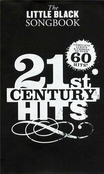 Music sheet for guitars and bass guitars The Little Black Songbook 21st Century Hits Music Book - 1