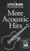 Notblad för gitarrer och basgitarrer The Little Black Songbook More Acoustic Hits Musikbok