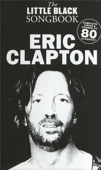Music sheet for guitars and bass guitars The Little Black Songbook Eric Clapton Music Book - 1