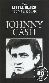 Bladmuziek voor gitaren en basgitaren The Little Black Songbook Johnny Cash Muziekblad - 1