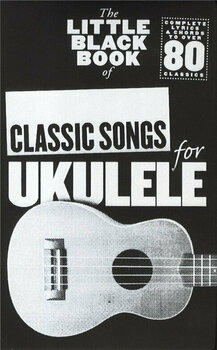 Bladmuziek voor ukulele Music Sales The Little Black Songbook: Classic Songs (Ukulele) Muziekblad - 1