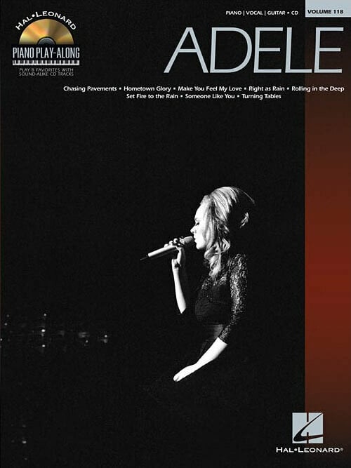 Noty Adele Piano Play-Along Volume 118 (Book/CD) Noty