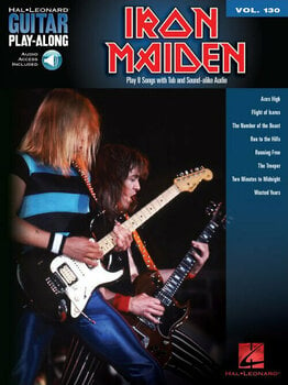 Notblad för gitarrer och basgitarrer Iron Maiden Guitar Play-Along Volume 130 Musikbok - 1