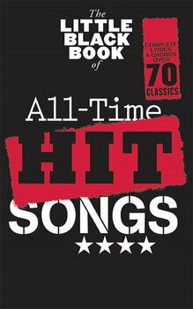 Partituri pentru chitară și bas Hal Leonard The Little Black Songbook: All-Time Hit Songs Partituri - 1