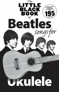 Partitura para ukulele Hal Leonard The Little Black Book Of Beatles Songs For Ukulele Livro de música - 1