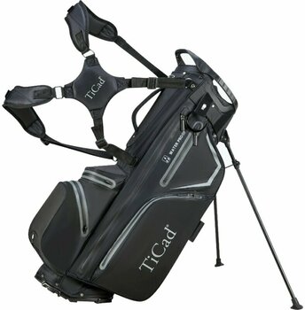 Golfbag Ticad Hybrid Stand Bag Premium Waterproof Black Golfbag - 1
