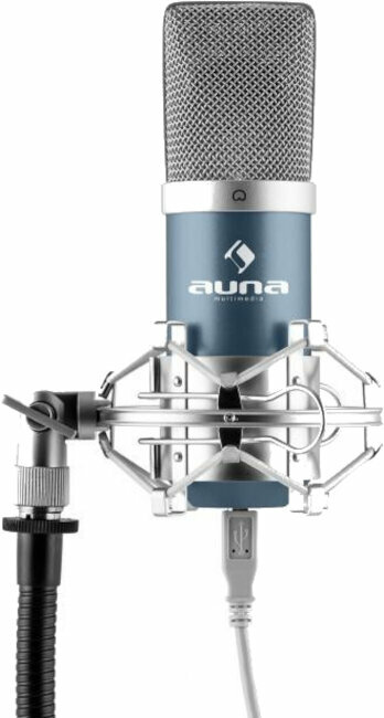 USB Microphone Auna MIC-900BL