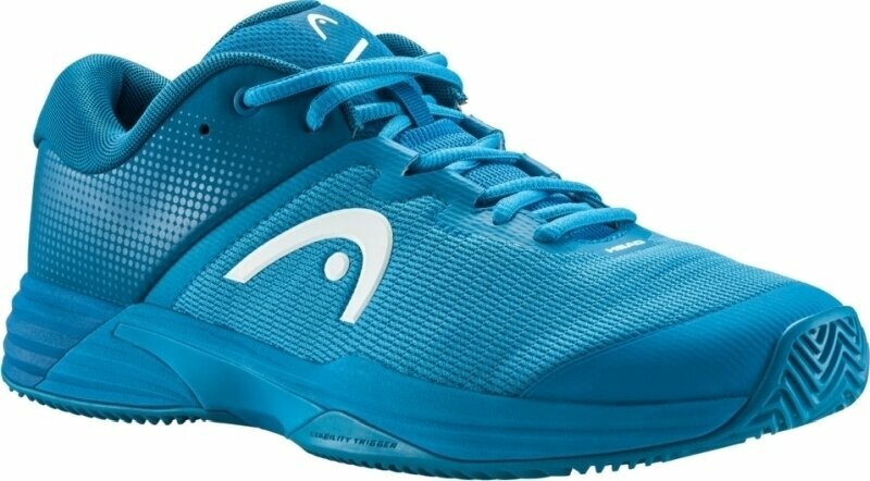 Мъжки обувки за тенис Head Revolt Evo 2.0 Clay Blue/Blue 40,5 Мъжки обувки за тенис