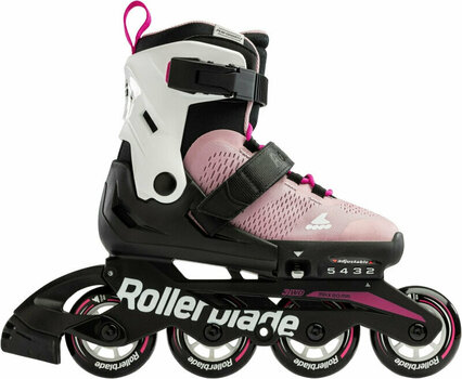 Roller Skates Rollerblade Microblade Pink/White 28-32 Roller Skates - 1