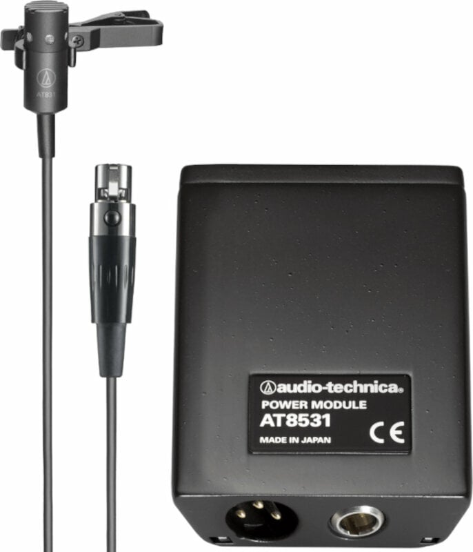 Lavalier-kondensaattorimikrofoni Audio-Technica AT831B Lavalier-kondensaattorimikrofoni