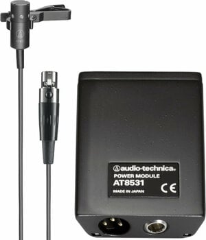 Mikrofon pojemnosciowy krawatowy/lavalier Audio-Technica AT831B - 1