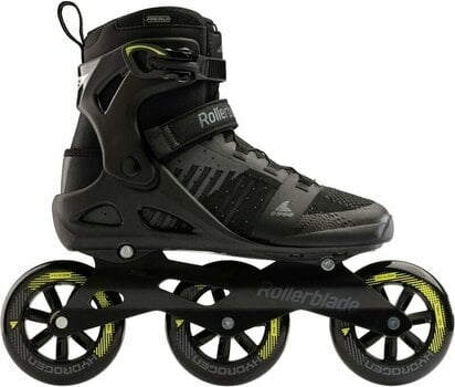 Inline-Skates Rollerblade Macroblade 110 3WD Black/Lime 42,5 Inline-Skates (Neuwertig) - 1