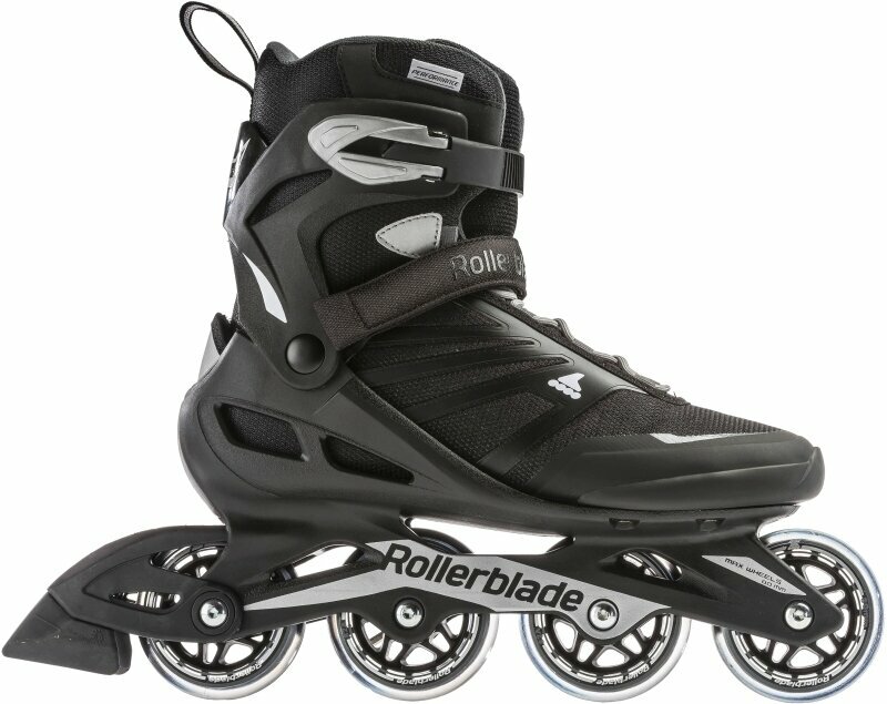 Inline-Skates Rollerblade Zetrablade Black/Silver 43 Inline-Skates